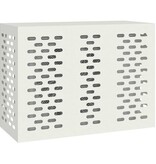 VidaXL Airconditioner hoes Wit 110 x 50 x 80 cm Staal