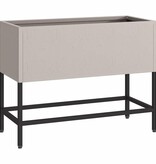 VidaXL Verhoogde Tuin Plantbak Roestig 60 x 26 x 45 cm Cortenstaal