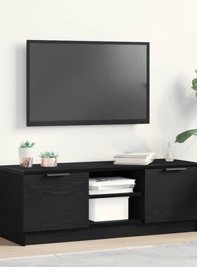 VidaXL TV-kast Zwart 102 x 35 x 36.5 cm Bewerkt hout