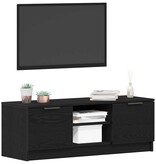 VidaXL TV-kast Zwart 102 x 35 x 36.5 cm Bewerkt hout