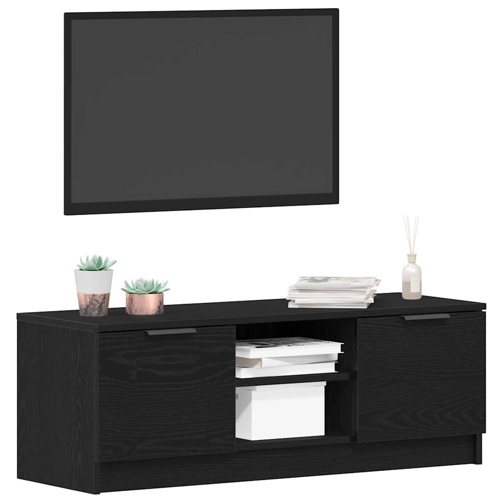 VidaXL TV-kast Zwart 102 x 35 x 36.5 cm Bewerkt hout