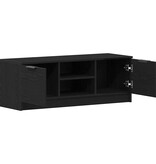 VidaXL TV-kast Zwart 102 x 35 x 36.5 cm Bewerkt hout