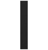 VidaXL Boekenkast Zwart eiken 40 x 30 x 198 cm Bewerkt hout