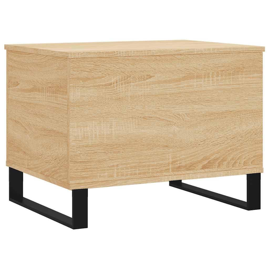 VidaXL Salontafel 60x44,5x45 cm bewerkt hout sonoma eikenkleurig