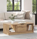 VidaXL Salontafel artisanaal eikenkleurig 100 x 50 x 36 cm