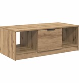 VidaXL Salontafel artisanaal eikenkleurig 100 x 50 x 36 cm