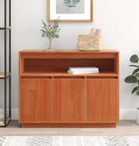 VidaXL Dressoir Bruin 104,5 x 34 x 80 cm