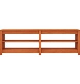 VidaXL Schoenenbank Wasbruin 160 x 36,5 x 50 cm Massief grenenhout