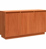 VidaXL Dressoir Bruin 111 x 34 x 60 cm Massief grenenhout