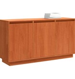 VidaXL Dressoir Bruin 111 x 34 x 60 cm Massief grenenhout