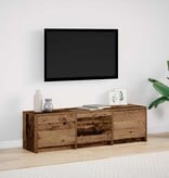 VidaXL TV-kast met lade Oud hout 140 x 34 x 40 cm Bewerkt hout