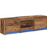 VidaXL TV-kast met lade Oud hout 140 x 34 x 40 cm Bewerkt hout