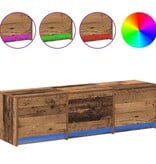 VidaXL TV-kast met lade Oud hout 140 x 34 x 40 cm Bewerkt hout