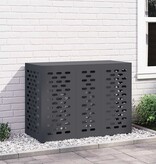 VidaXL Airconditioner hoes Antraciet 110 x 50 x 80 cm Staal