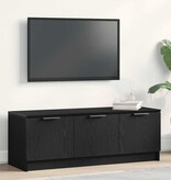 VidaXL TV-kast Zwart eiken 102 x 35 x 36.5 cm Bewerkt hout