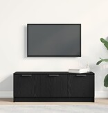 VidaXL TV-kast Zwart eiken 102 x 35 x 36.5 cm Bewerkt hout