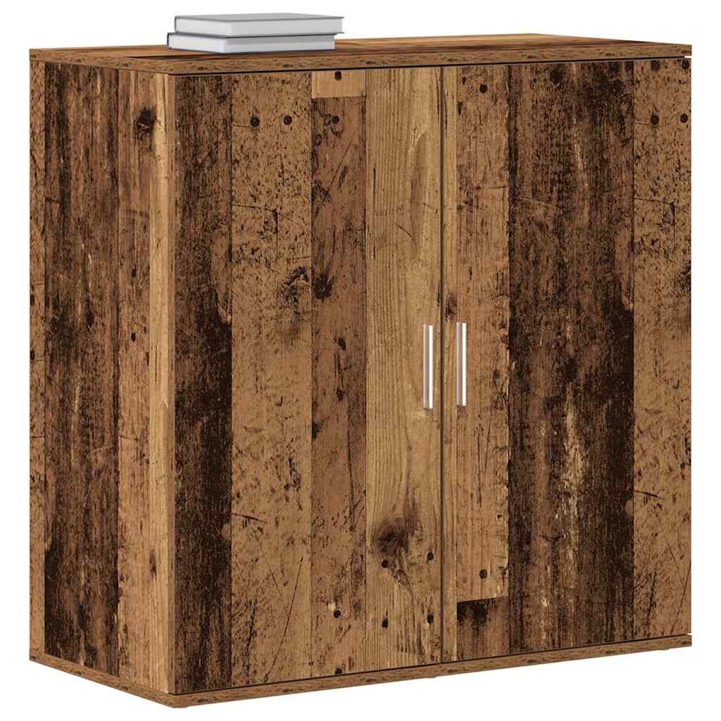 VidaXL Dressoir Oud hout 79 x 38 x 80 cm Bewerkt hout