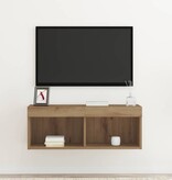 VidaXL TV-kast artisanaal eikenkleurig 80 x 30 x 30 cm Bewerkt hout