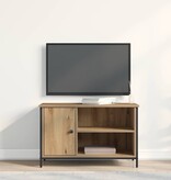 VidaXL TV-kast artisanaal eikenkleurig 80 x 40 x 50 cm Bewerkt hout