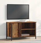 VidaXL TV-kast Oud hout 80 x 40 x 50 cm Bewerkt hout