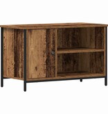 VidaXL TV-kast Oud hout 80 x 40 x 50 cm Bewerkt hout