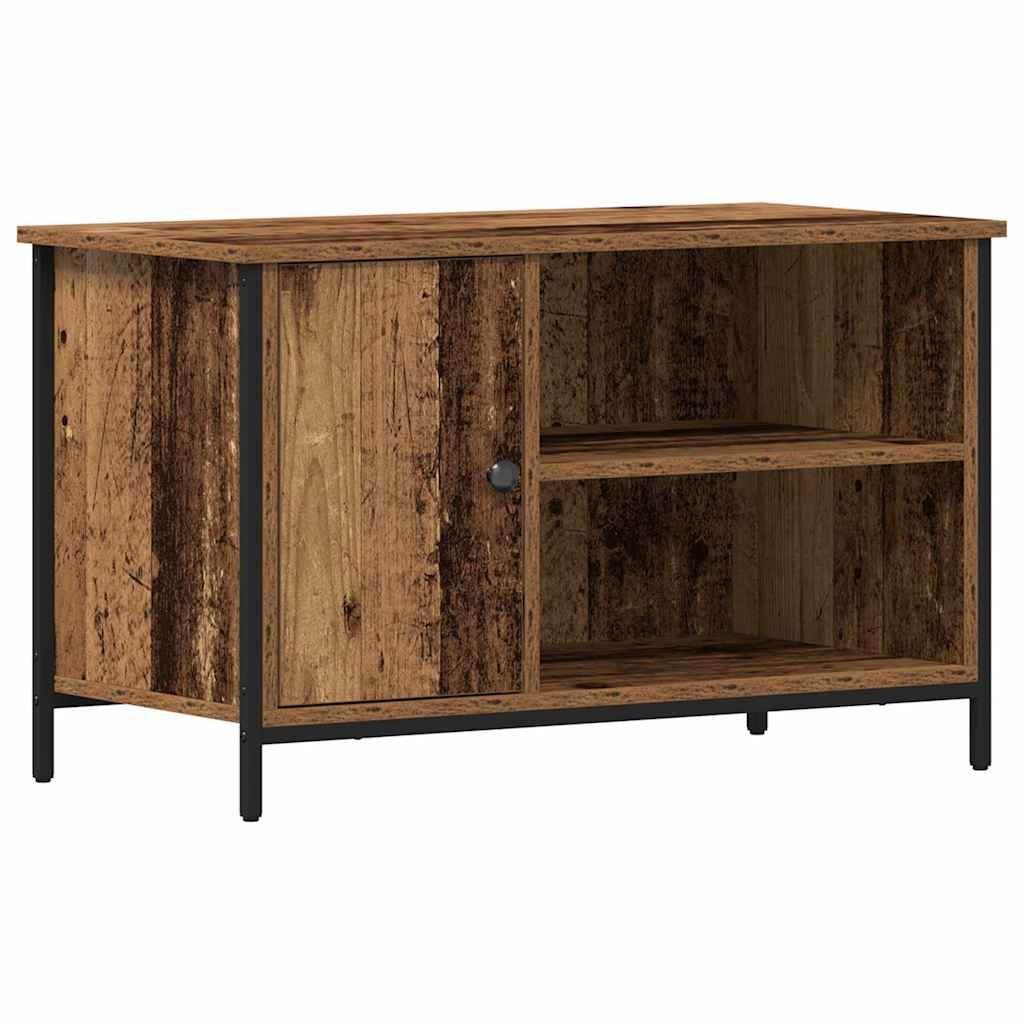 VidaXL TV-kast Oud hout 80 x 40 x 50 cm Bewerkt hout