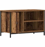 VidaXL TV-kast Oud hout 80 x 40 x 50 cm Bewerkt hout