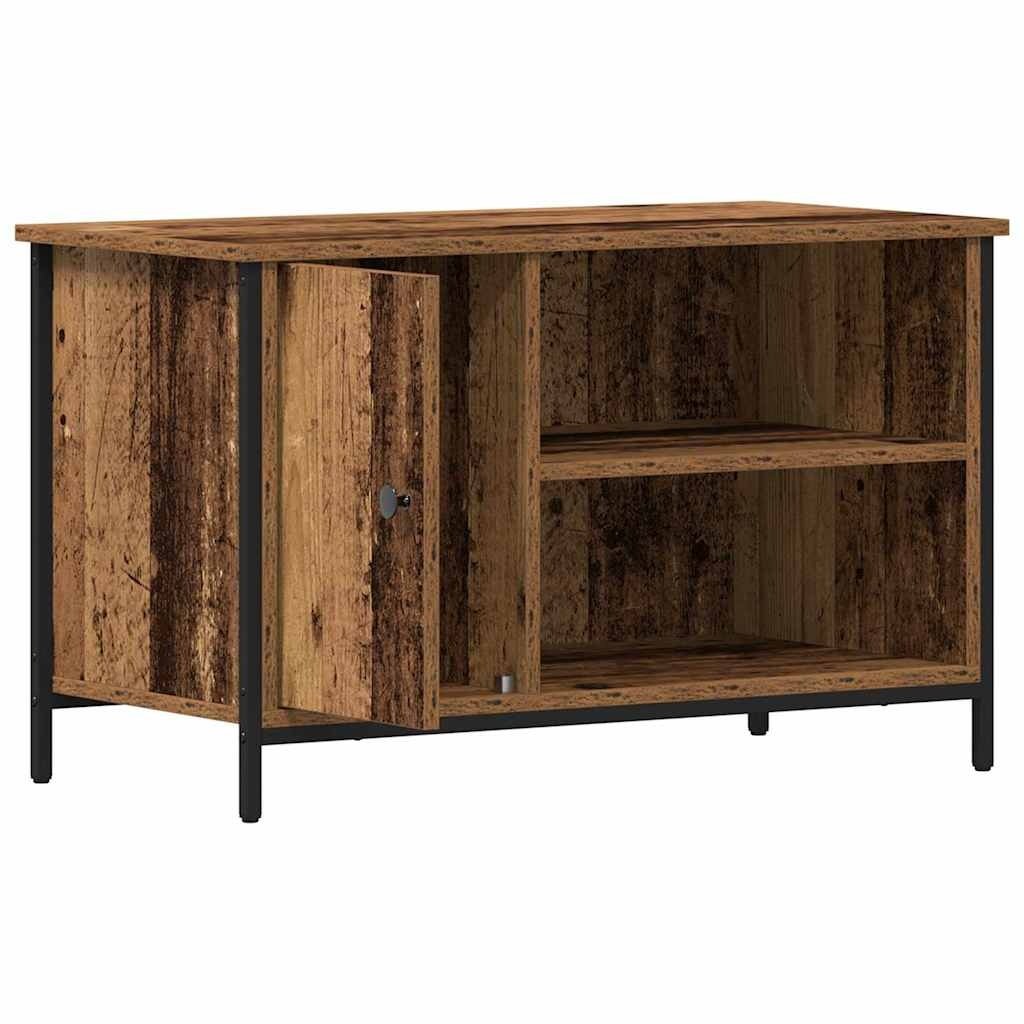 VidaXL TV-kast Oud hout 80 x 40 x 50 cm Bewerkt hout