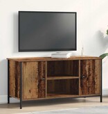 VidaXL TV-kast Oud hout 100 x 40 x 50 cm Bewerkt hout