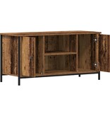 VidaXL TV-kast Oud hout 100 x 40 x 50 cm Bewerkt hout