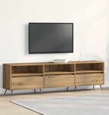 VidaXL TV-kast artisanaal eikenkleurig 150 x 30 x 44.5 cm Bewerkt hout
