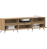 VidaXL TV-kast artisanaal eikenkleurig 150 x 30 x 44.5 cm Bewerkt hout