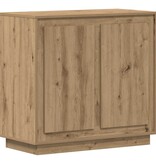 VidaXL Artisan Eiken Dressoir artisanaal eikenkleurig 80 x 34 x 75 cm