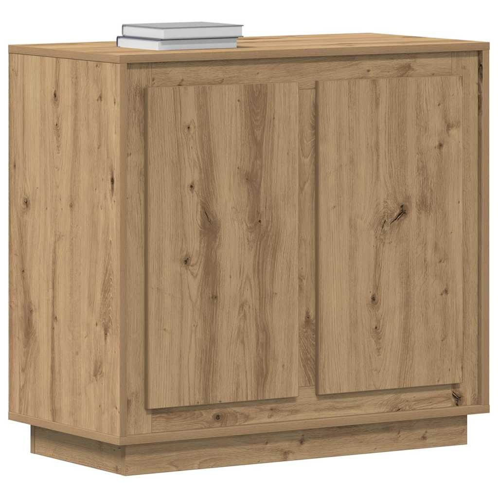 VidaXL Artisan Eiken Dressoir artisanaal eikenkleurig 80 x 34 x 75 cm