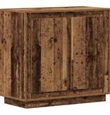 VidaXL Sideboard Oud hout 80 x 34 x 75 cm Bewerkt hout