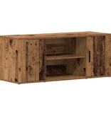 VidaXL TV Kast Oud hout 100 x 35 x 40 cm Bewerkt hout