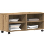 VidaXL TV-kast Bruin 90 x 35 x 35 cm Bewerkt hout