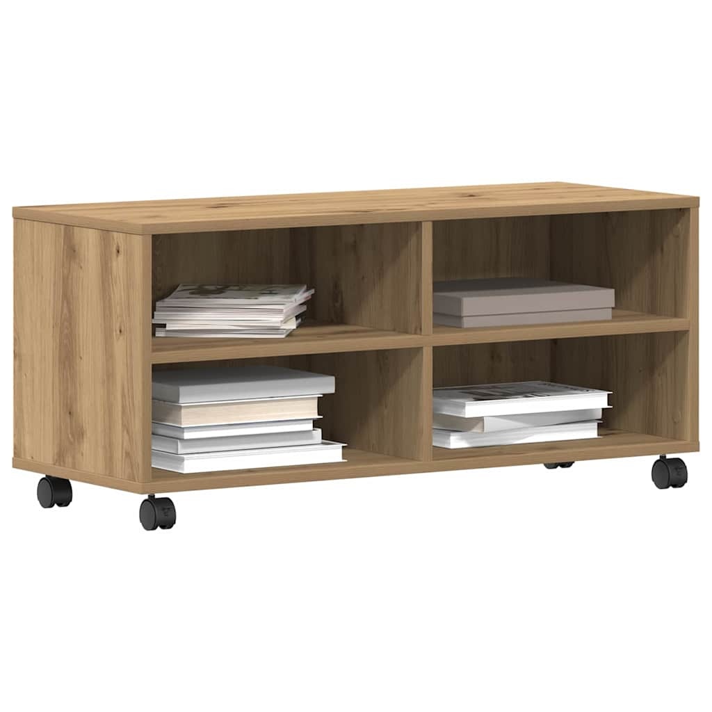 VidaXL TV-kast Bruin 90 x 35 x 35 cm Bewerkt hout