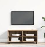 VidaXL TV-kast Bruin 90 x 35 x 35 cm Bewerkt hout