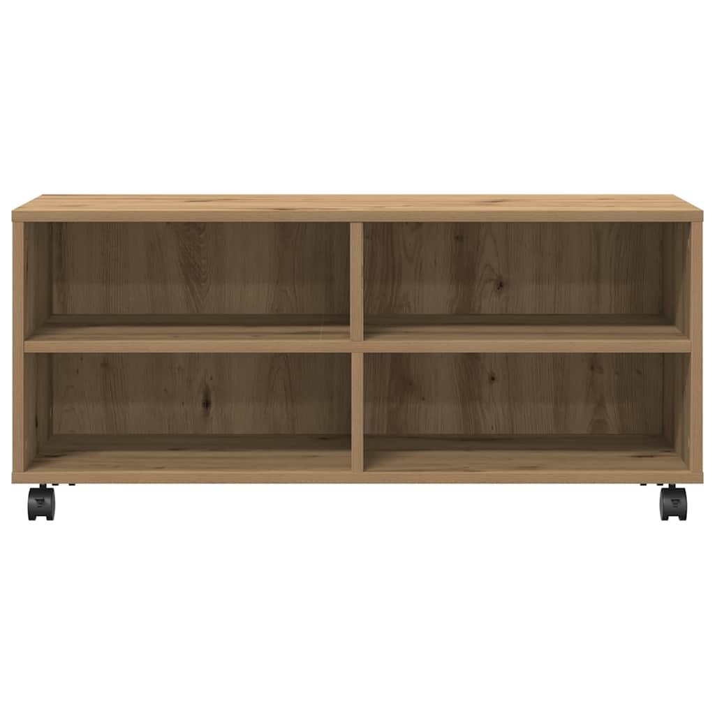 VidaXL TV-kast Bruin 90 x 35 x 35 cm Bewerkt hout