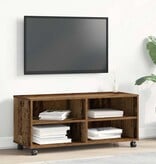 VidaXL TV-kast Bruin 90 x 35 x 35 cm Bewerkt hout