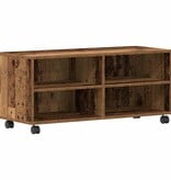 VidaXL TV-kast Bruin 90 x 35 x 35 cm Bewerkt hout