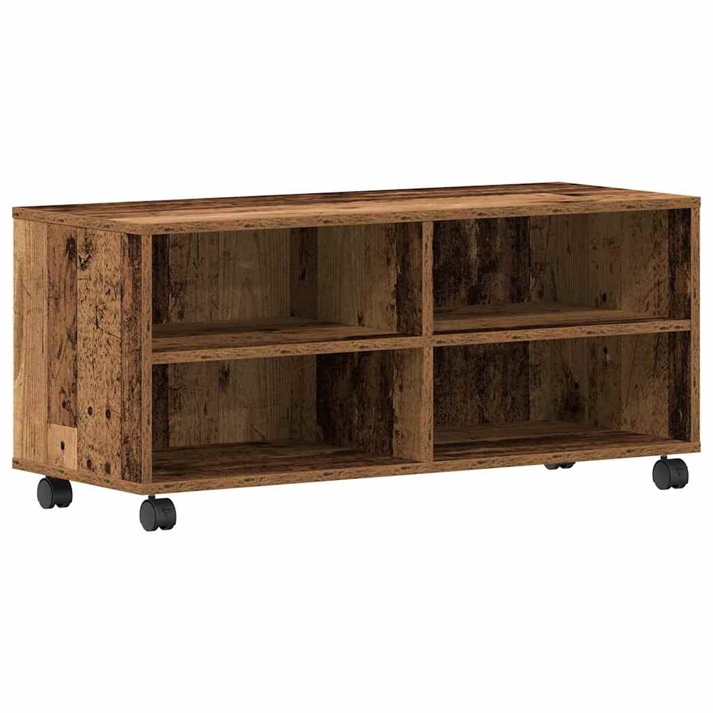 VidaXL TV-kast Bruin 90 x 35 x 35 cm Bewerkt hout