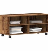 VidaXL TV-kast Bruin 90 x 35 x 35 cm Bewerkt hout
