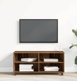 VidaXL TV-kast Bruin 90 x 35 x 35 cm Bewerkt hout