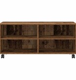 VidaXL TV-kast Bruin 90 x 35 x 35 cm Bewerkt hout