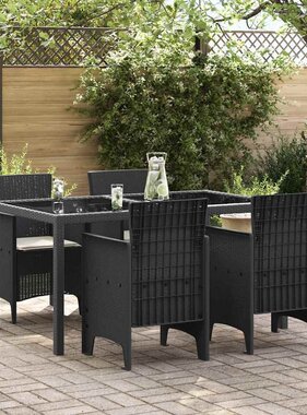 VidaXL Tuinstoel 4 pcs Antraciet 53 x 49 x 85 cm PP