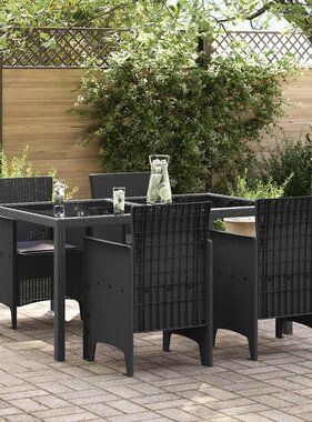 VidaXL Tuinstoel 4 pcs Antraciet 53 x 49 x 85 cm PP