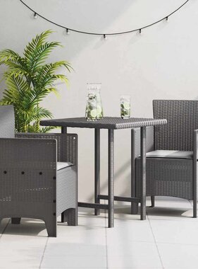 VidaXL Tuinstoel 2 pcs Lichtgrijs 53 x 49 x 85 cm PP