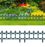 VidaXL Gazonranden 16 st 10 m PP groen